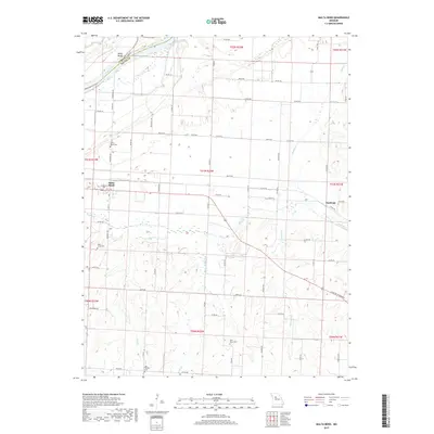 2017 Map of Malta Bend, 2017 Print