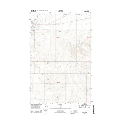 2014 Map of Malta East, 2014 Print
