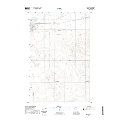 2020 Map of Malta East, 2020 Print