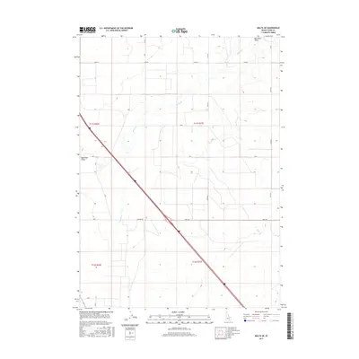 2017 Map of Malta NE, 2017 Print