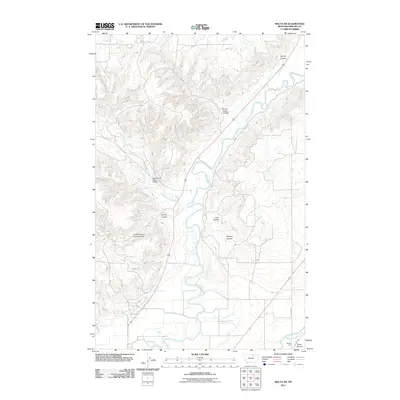 2011 Map of Malta NE, 2011 Print