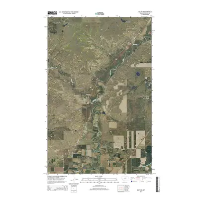 2014 Map of Malta NE, 2014 Print