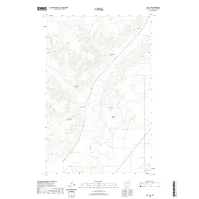 2020 Map of Malta NE, 2020 Print