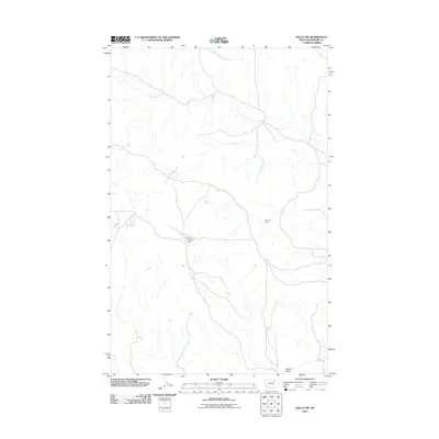 2011 Map of Malta NW, 2011 Print