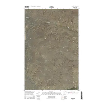 2017 Map of Malta NW, 2017 Print