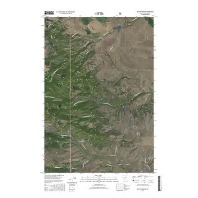 2017 Map of Maltbys Mound, 2017 Print