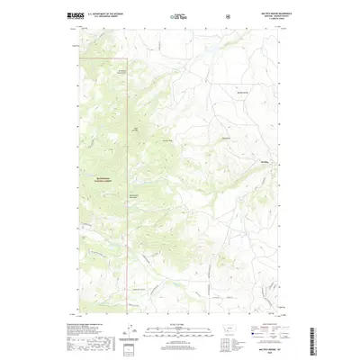 2020 Map of Maltbys Mound, 2020 Print