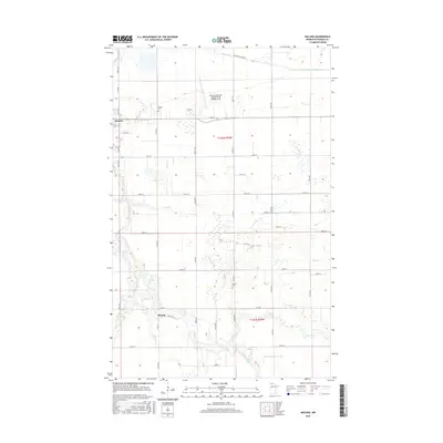 2016 Map of Malung, 2016 Print
