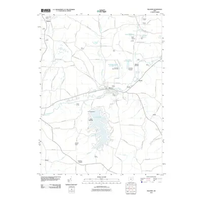 2010 Map of Malvern, 2010 Print