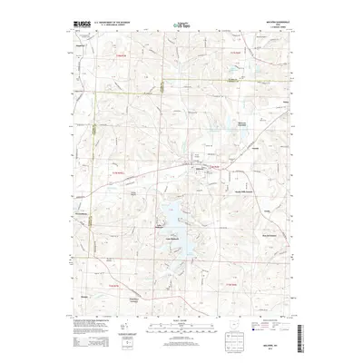 2013 Map of Malvern, 2013 Print