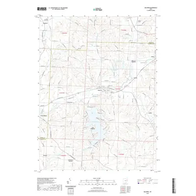 2019 Map of Malvern, 2019 Print