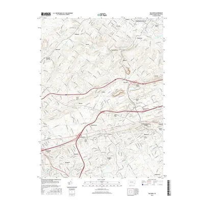 2016 Map of Malvern, 2016 Print