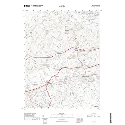2019 Map of Malvern, 2019 Print