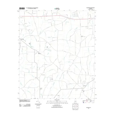 2011 Map of Malvern, 2011 Print