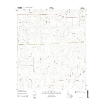 2014 Map of Malvern, 2014 Print