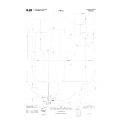 2013 Map of Malvern, 2013 Print