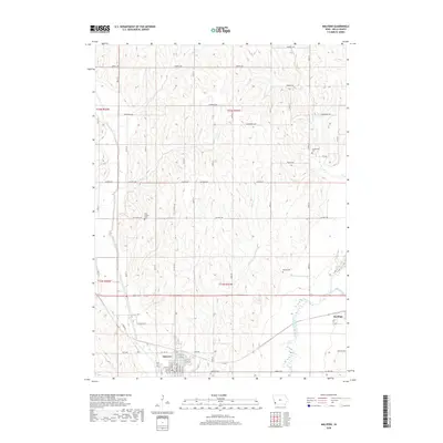2018 Map of Malvern, 2018 Print