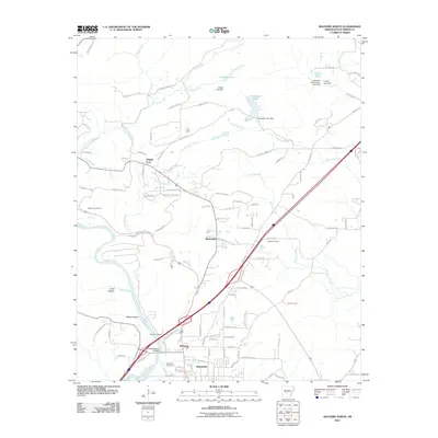 2011 Map of Malvern North, 2011 Print