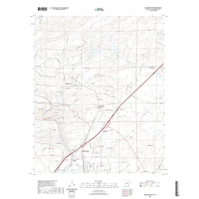 2020 Map of Malvern North, 2020 Print