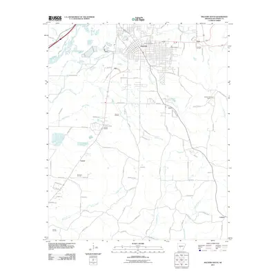 2011 Map of Malvern South, 2011 Print