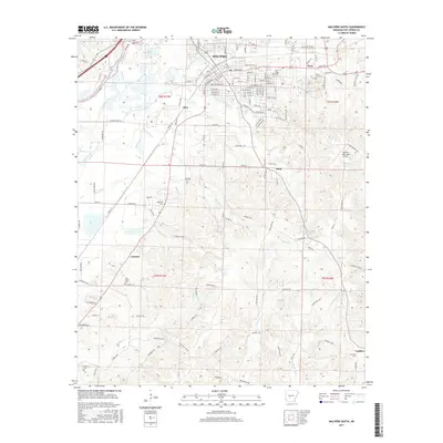 2017 Map of Malvern South, 2017 Print