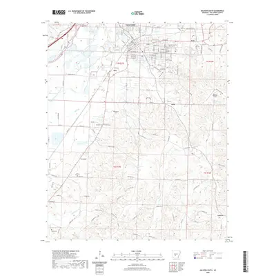 2020 Map of Malvern South, 2020 Print
