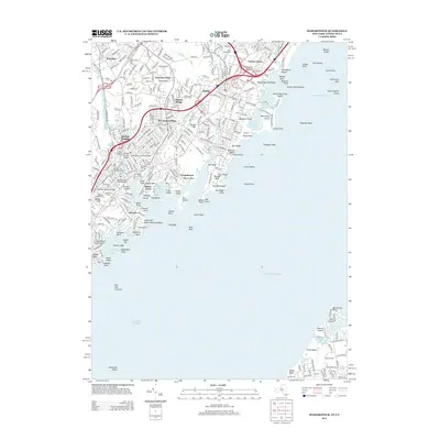 2013 Map of Mamaroneck, 2013 Print