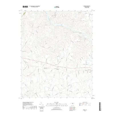 2019 Map of Mamers, 2019 Print