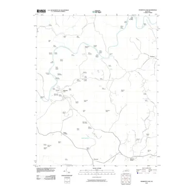 2010 Map of Mammoth Cave, 2010 Print