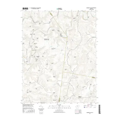 2016 Map of Mammoth Cave, 2016 Print