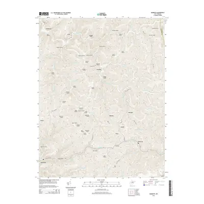 2014 Map of Mammoth, 2014 Print