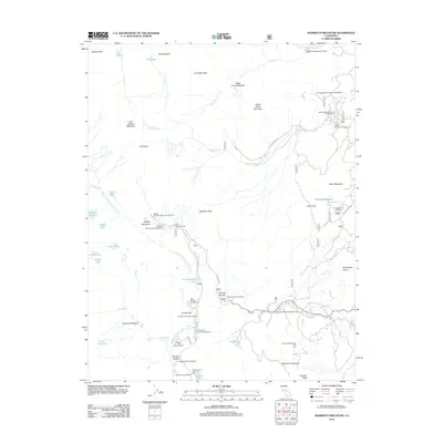 2012 Map of Mammoth Mountain, 2012 Print