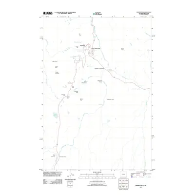 2011 Map of Mammoth, 2011 Print