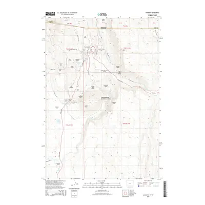2015 Map of Mammoth, 2015 Print
