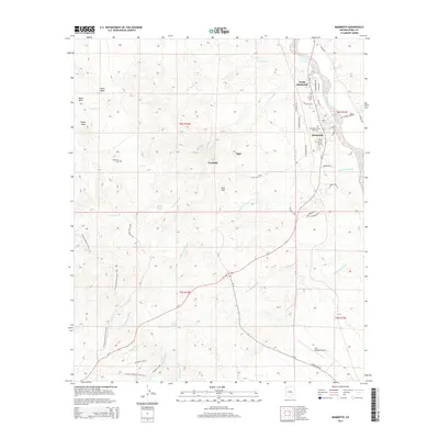 2014 Map of Mammoth, 2014 Print