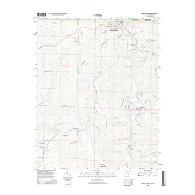 2014 Map of Mammoth Spring, 2014 Print