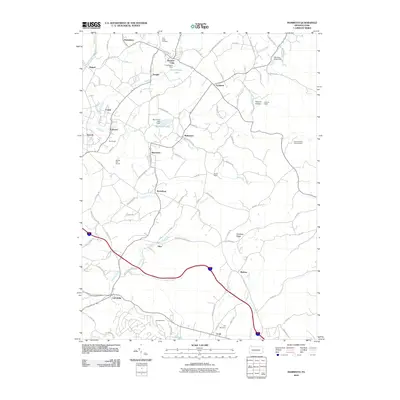 2010 Map of Mammoth, 2010 Print