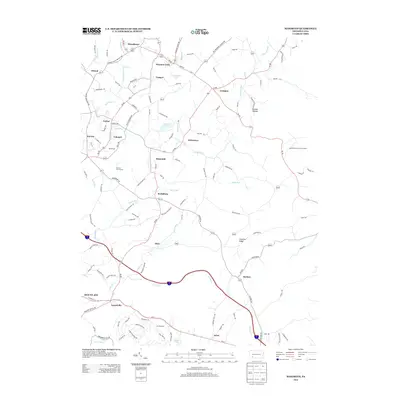 2013 Map of Mammoth, 2013 Print