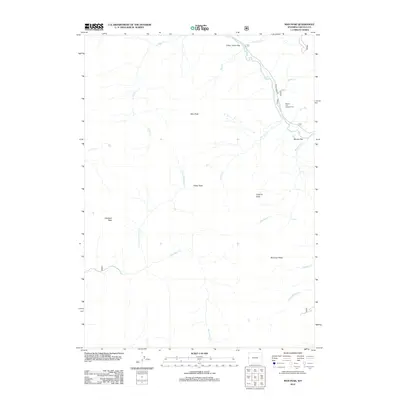 2012 Map of Man Peak, 2012 Print