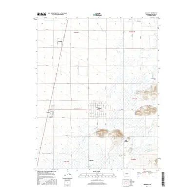 2016 Map of Manassa, 2016 Print