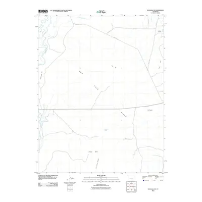 2010 Map of Manassa NE, 2010 Print