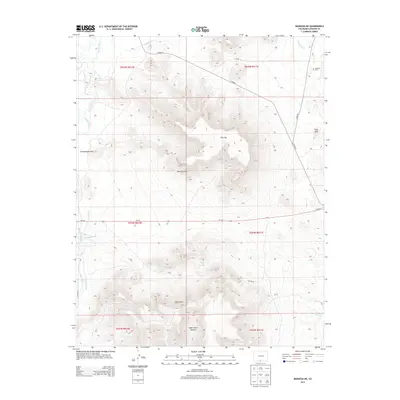 2013 Map of Manassa NE, 2013 Print