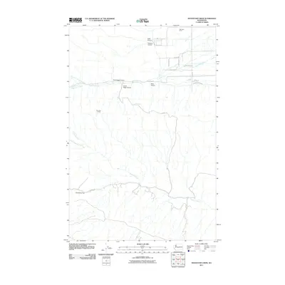 2011 Map of Manastash Creek, 2011 Print