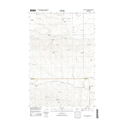 2013 Map of Manastash Creek, 2013 Print