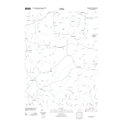 2013 Map of Manatawny, 2013 Print