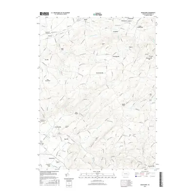 2016 Map of Manatawny, 2016 Print