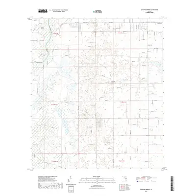 2021 Map of Manatee Springs, 2021 Print
