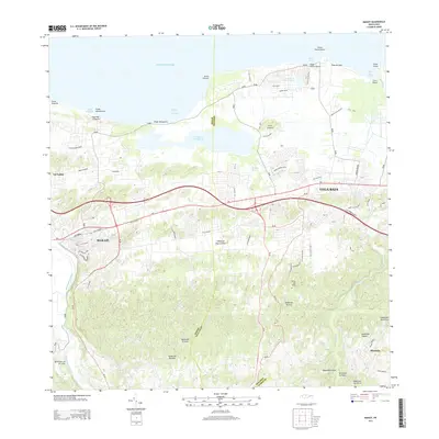 2013 Map of Manati, 2013 Print