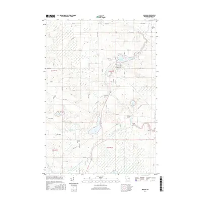 2016 Map of Manawa, 2016 Print