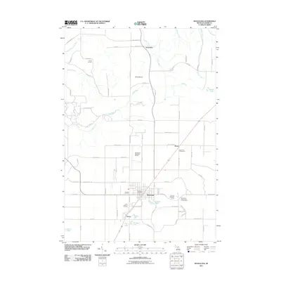 2011 Map of Mancelona, 2011 Print